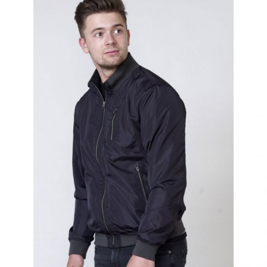 D555 Terron Bomber Jacket Black - Jackor - Stora jackor - 2XL-12XL