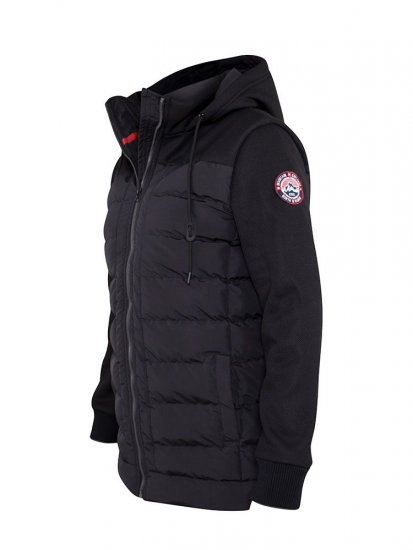 D555 Hampshire Hooded Quilted Jacket Black - Jackor - Stora jackor - 2XL-12XL