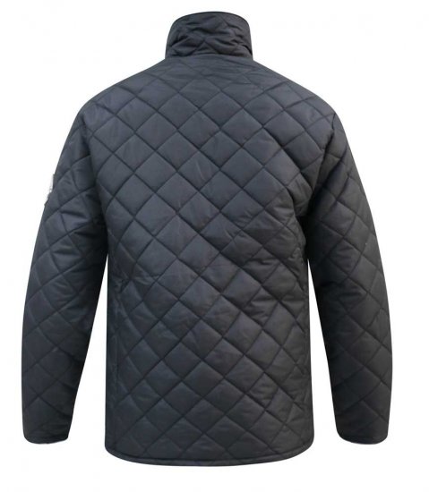 D555 Northcole Quilted Jacket Black - Jackor - Stora jackor - 2XL-12XL