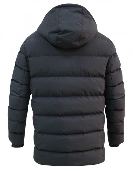 D555 Grove Quilted Parka Jacket Black - Jackor - Stora jackor - 2XL-12XL