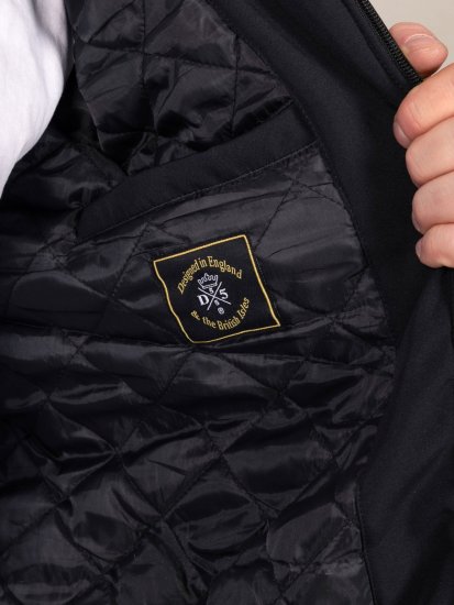 D555 Jamie Soft Shell Detachable Hood Padded Jacket Svart TALL - TALL jackor - TALL jackor med extra ärmlängd