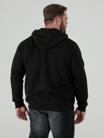 Rockford Cantor Hoodie Svart - Tröjor & hoodies - Stora hoodies & tröjor - 2XL-14XL