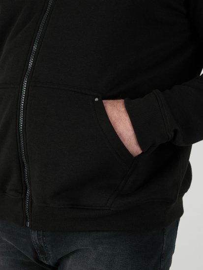 Rockford Cantor Hoodie Svart - Tröjor & hoodies - Stora hoodies & tröjor - 2XL-14XL