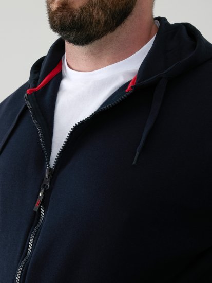 D555 Cantor Hoodie Mörkblå - Tröjor & hoodies - Stora hoodies & tröjor - 2XL-14XL