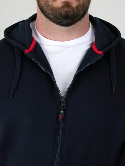 D555 Cantor Hoodie Mörkblå - Tröjor & hoodies - Stora hoodies & tröjor - 2XL-14XL
