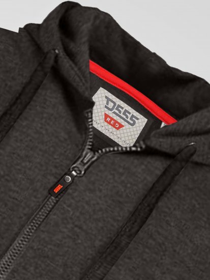D555 Cantor Hoodie Grå - Tröjor & hoodies - Stora hoodies & tröjor - 2XL-14XL