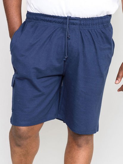 D555 John "Lightweight" Träningsshorts Mörkblå - Mjukisbyxor och -shorts - Mjukisbyxor & Mjukisshorts 2XL-12XL