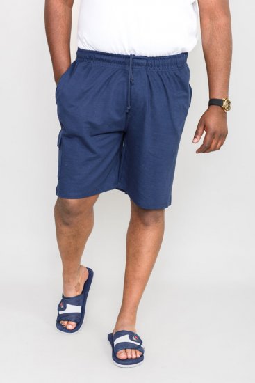 D555 John "Lightweight" Träningsshorts Mörkblå - Mjukisbyxor och -shorts - Mjukisbyxor & Mjukisshorts 2XL-12XL