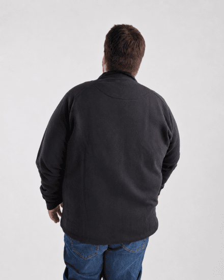Motley Denim London Sweatshirt Black - Tröjor & hoodies - Stora hoodies & tröjor - 2XL-14XL