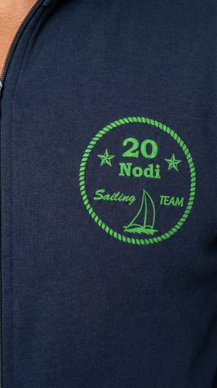 20 Nodi Ostro Stretch Fleece Cotton Tracksuit Navy - Tracksuits - Tracksuits herr stora storlekar
