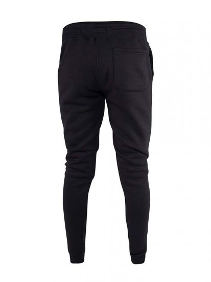 D555 Brandon Sweatpants with Tapered leg Black - Mjukisbyxor och -shorts - Mjukisbyxor & Mjukisshorts 2XL-12XL
