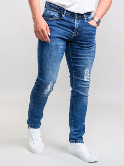 D555 Boxwell Ripped Jeans Stonewash - Jeans & byxor - Stora Jeans och Stora Byxor