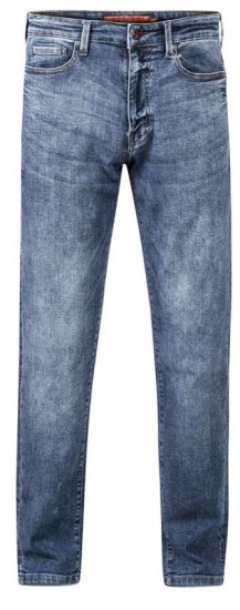 D555 Taurus Fit Stretch Jeans With Sandblasting - Jeans & Byxor - Stora Jeans och Stora Byxor