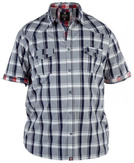 D555 Asia Shirt - Skjortor - Stora skjortor - 2XL-8XL