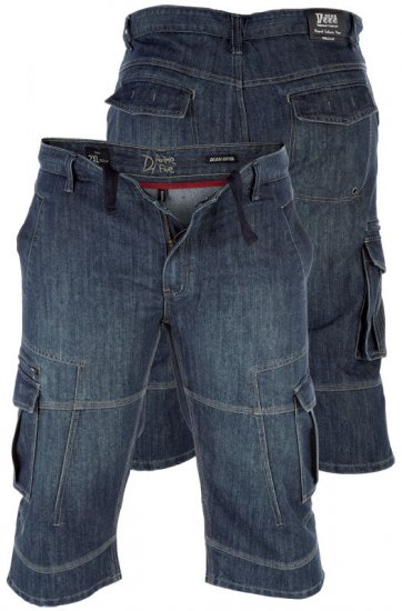 D555 Fox Denim Shorts - Shorts - Stora shorts W40-W60