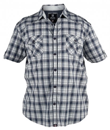 Duke Bunbury S/S Shirt - Skjortor - Stora skjortor - 2XL-8XL