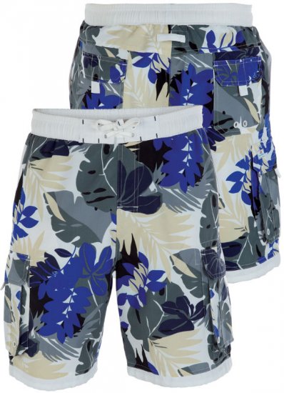 Duke Swim Shorts Blue - Underkläder & Badkläder - Stora underkläder för män
