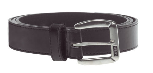 Duke Black Jeans belt, 3,5cm - Bälten - Långa bälten - W40-W70/2XL-8XL