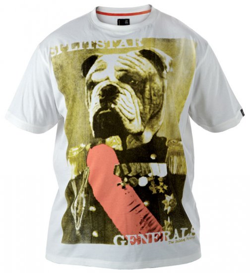 Split Star Dog T-shirt - T-shirts - Stora T-shirts - 2XL-14XL