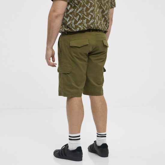North Latitude 51133 cargoshorts armégrön - Shorts - Stora shorts W40-W60