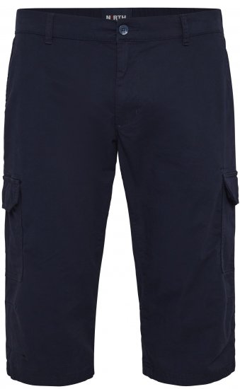 North Latitude 51136 caprishorts marinblå - Shorts - Stora shorts W40-W60