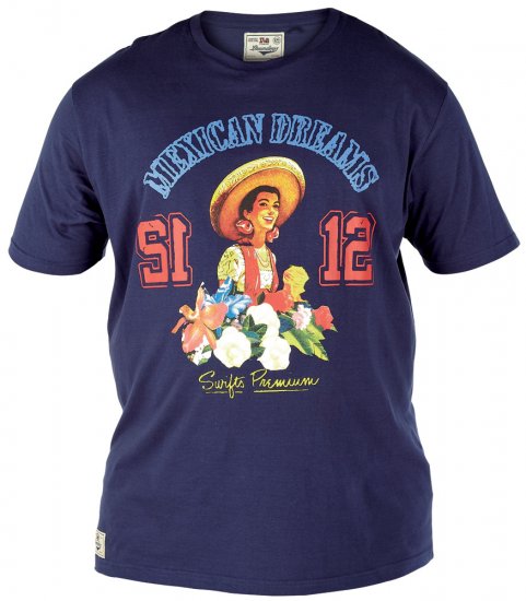 Duke Delmar Tee + Shirt - Skjortor - Stora skjortor - 2XL-8XL