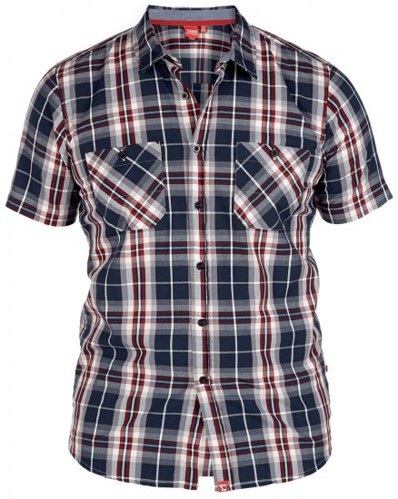 D555 Kennedy Tee + Shirt - Skjortor - Stora skjortor - 2XL-8XL