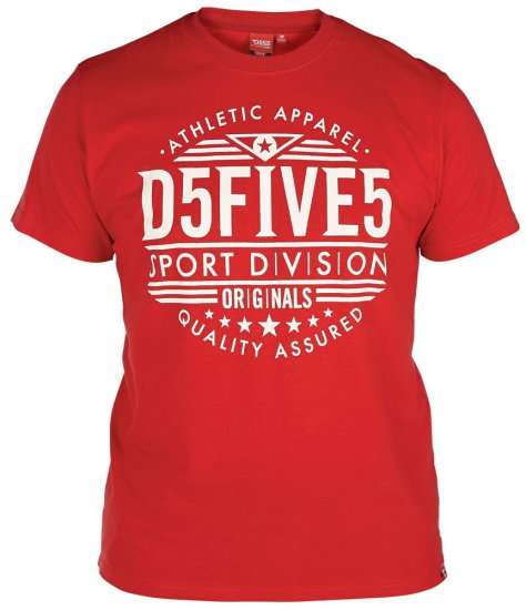 D555 Kennedy Tee + Shirt - Skjortor - Stora skjortor - 2XL-8XL