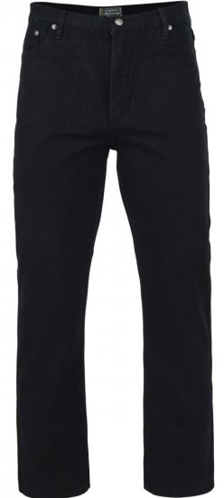 Kam Jeans 150-Jeans Black TALL SIZES - HERRKLÄDER MT-6XLT - Kläder för långa män