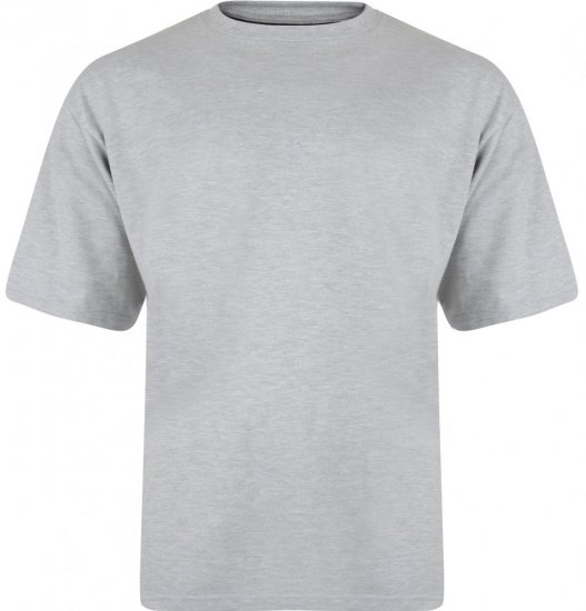 Kam Jeans T-shirt Grey - T-shirts - Stora T-shirts - 2XL-14XL