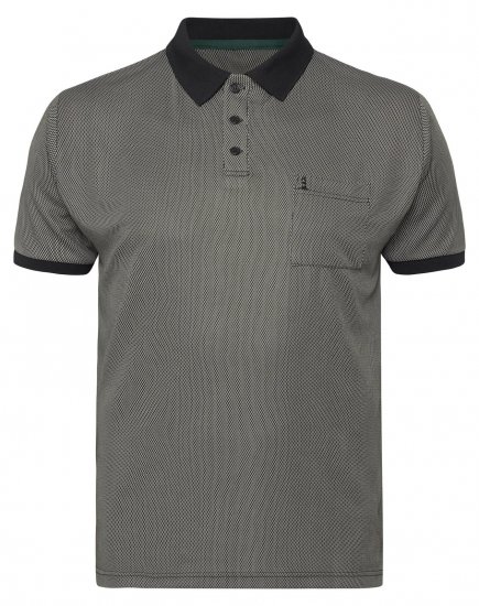 North Latitude Cool Effect Piké Svart - Pikétröjor - Stora pikétröjor - 2XL-8XL