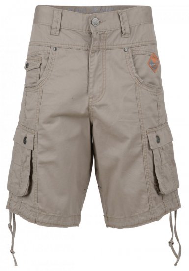 Kam Jeans Travis Shorts Stone - Shorts - Stora shorts W40-W60