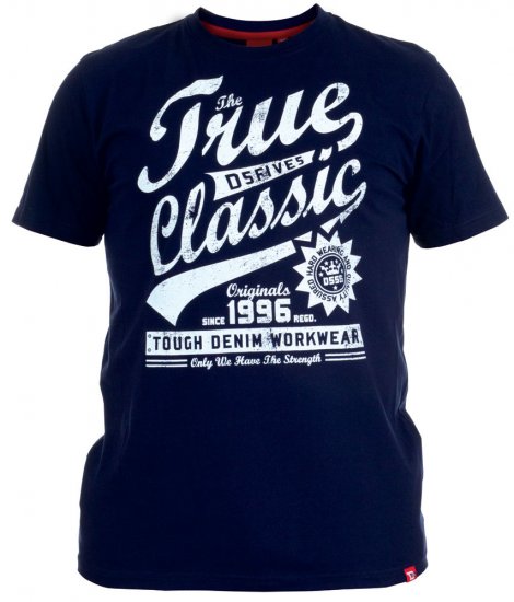 D555 Teddy Tee + Shirt - Skjortor - Stora skjortor - 2XL-8XL