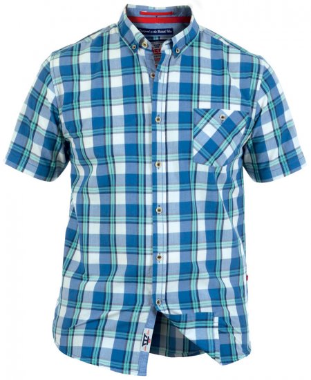 D555 Henry Shirt - Skjortor - Stora skjortor - 2XL-8XL