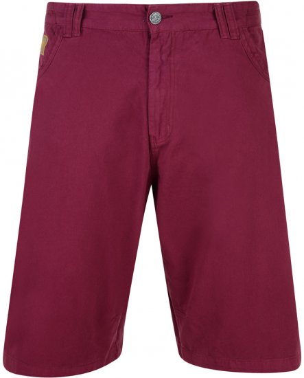 Kam Jeans 385 Shorts Burgundy - Shorts - Stora shorts W40-W60