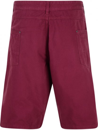 Kam Jeans 385 Shorts Burgundy - Shorts - Stora shorts W40-W60