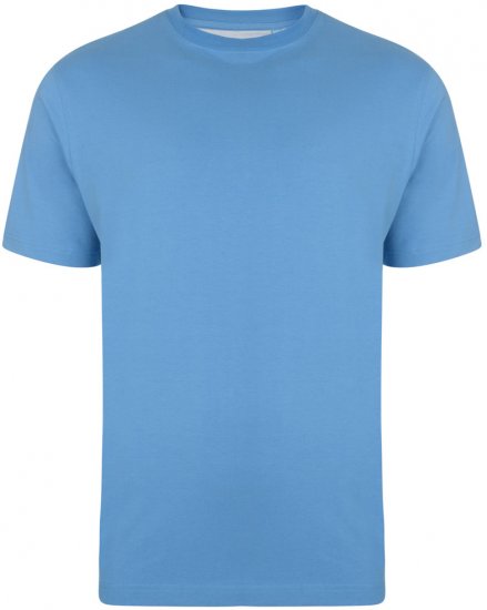 Kam Jeans T-shirt Blå - T-shirts - Stora T-shirts - 2XL-14XL