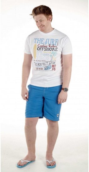 D555 Jordan T-shirt White - T-shirts - Stora T-shirts - 2XL-14XL
