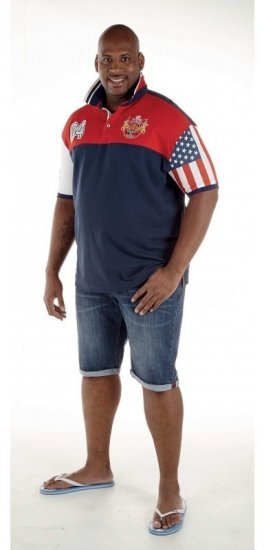 D555 Conway Royal Racing Polo - Pikétröjor - Stora pikétröjor - 2XL-8XL