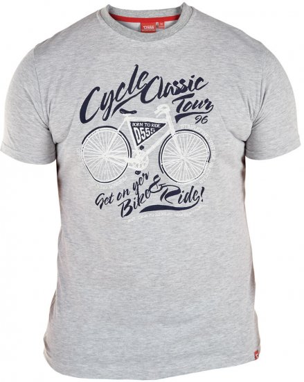 D555 Vincent Tee+Shirt - Skjortor - Stora skjortor - 2XL-8XL