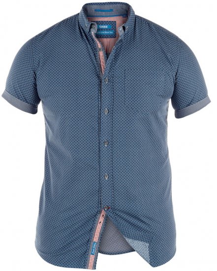 D555 Jaylon Short Sleeve Shirt - Skjortor - Stora skjortor - 2XL-8XL