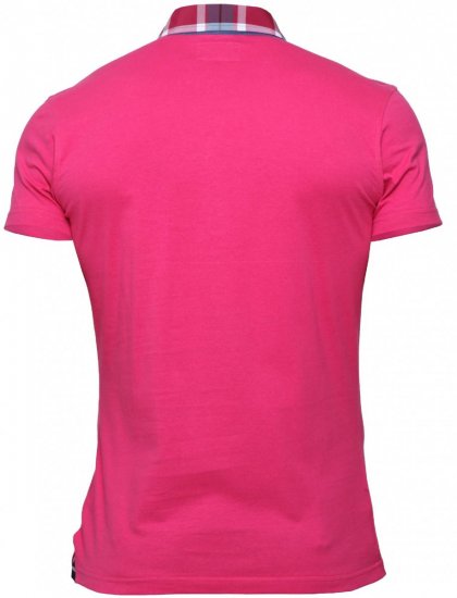 Mish Mash Polo Vinny Pink - Pikétröjor - Stora pikétröjor - 2XL-8XL