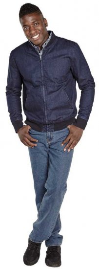 D555 DORIAN Denim Bomber Jacket - Jackor - Stora jackor - 2XL-12XL