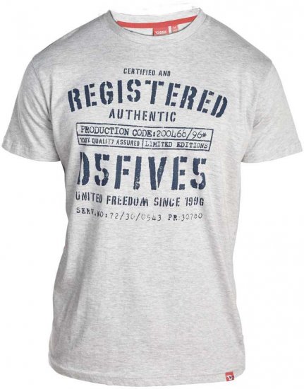 D555 WARWICK Long Sleeve Shirt & T-shirt Combo - Skjortor - Stora skjortor - 2XL-8XL