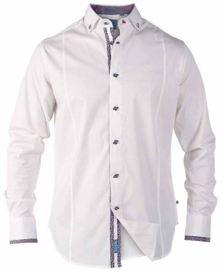 D555 Lipeck Long Sleeve Shirt - Skjortor - Stora skjortor - 2XL-8XL