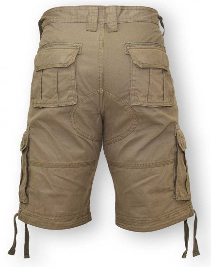 D555 Jarrod Cargo Short Khaki - Shorts - Stora shorts W40-W60