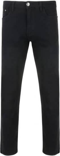 Kam Jeans Alba 5-pocket Stretch Chinos Black - Jeans & Byxor - Stora Jeans och Stora Byxor