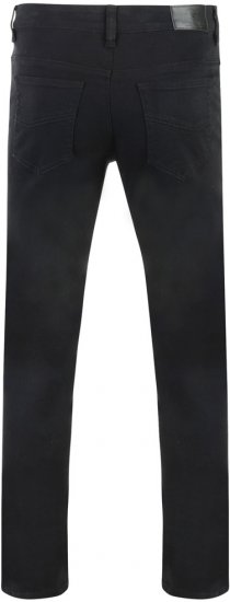 Kam Jeans Alba 5-pocket Stretch Chinos Black TALL SIZES - HERRKLÄDER MT-6XLT - Kläder för långa män
