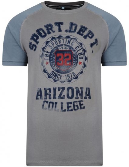 Kam Jeans Arizona College Tee - T-shirts - Stora T-shirts - 2XL-14XL