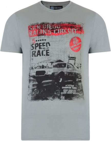 Kam Jeans Speed Race Tee - T-shirts - Stora T-shirts - 2XL-14XL